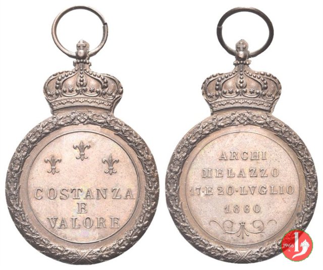 Medaglia di Milazzo -280 1860 (Roma)
