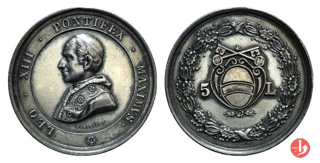 Medaglia o Gettone 1878