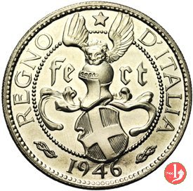 Medaglia o Progetto di monetazione 1946 1946