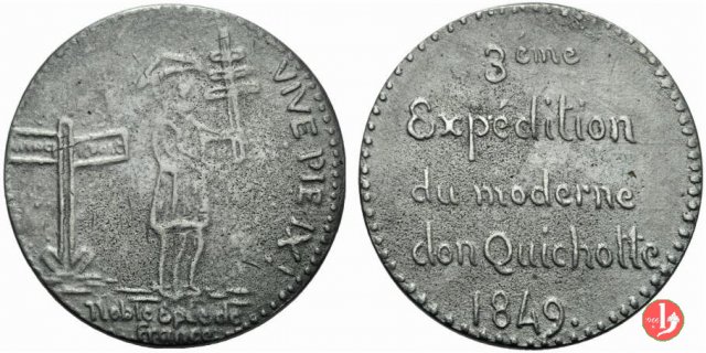 Medaglia satirica -B14 1849