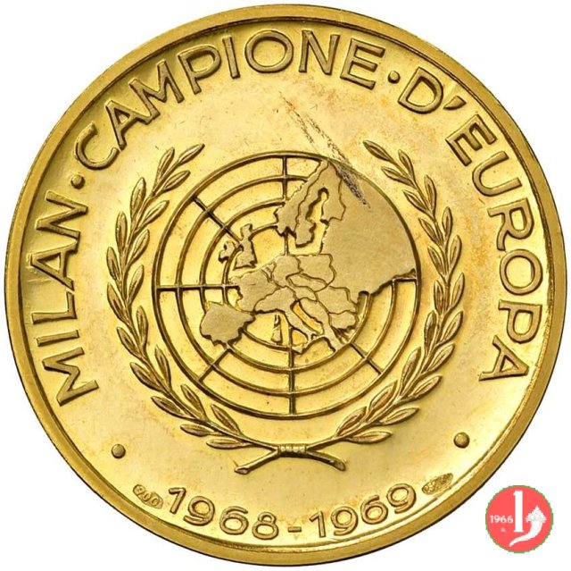 Milan Campione d'Europa 1968/1969 1969