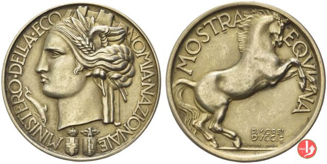 Ministero dell'Economia Nazionale - Mostra Equina -C16 1930