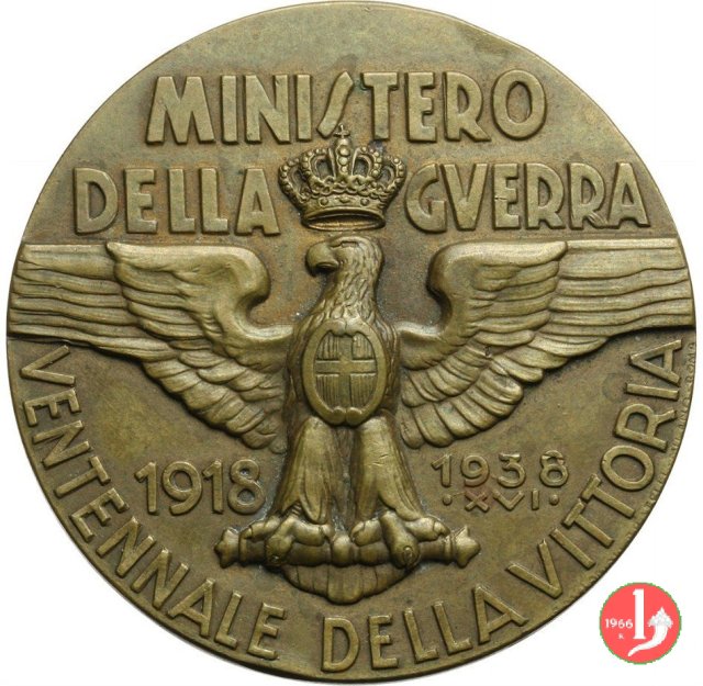 Ministero della Guerra- 20° Vittoria 1938