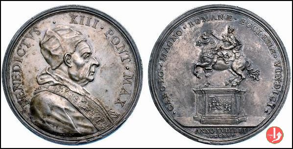 Monumento a Carlo Magno -M199 1725 (Roma)