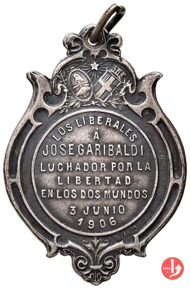 Monumento a Garibaldi - I Liberali 1906 1906