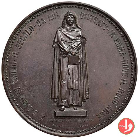 Monumento a Giordano Bruno 1889 60mm 1889