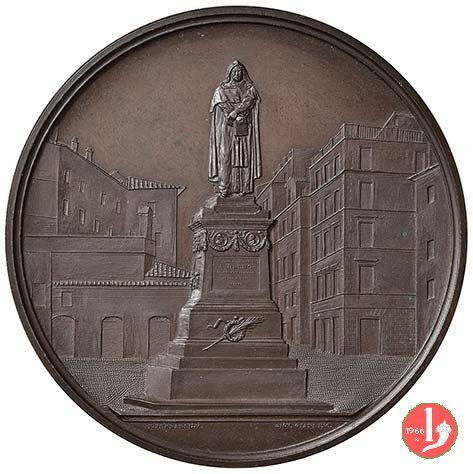 Monumento a Giordano Bruno 1889 64mm 1889