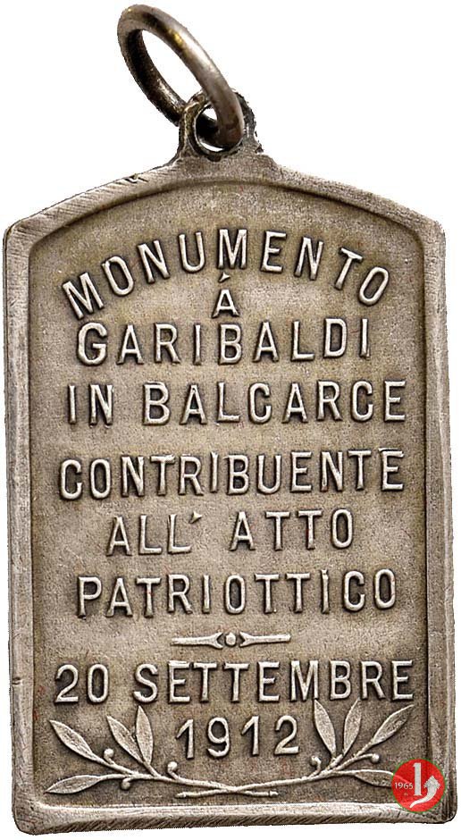 Monumento di Garibaldi a Balcarce 1912 1912