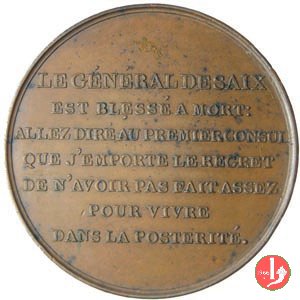 Morte di Desaix a Marengo 1800 -B44 1800 (Parigi)