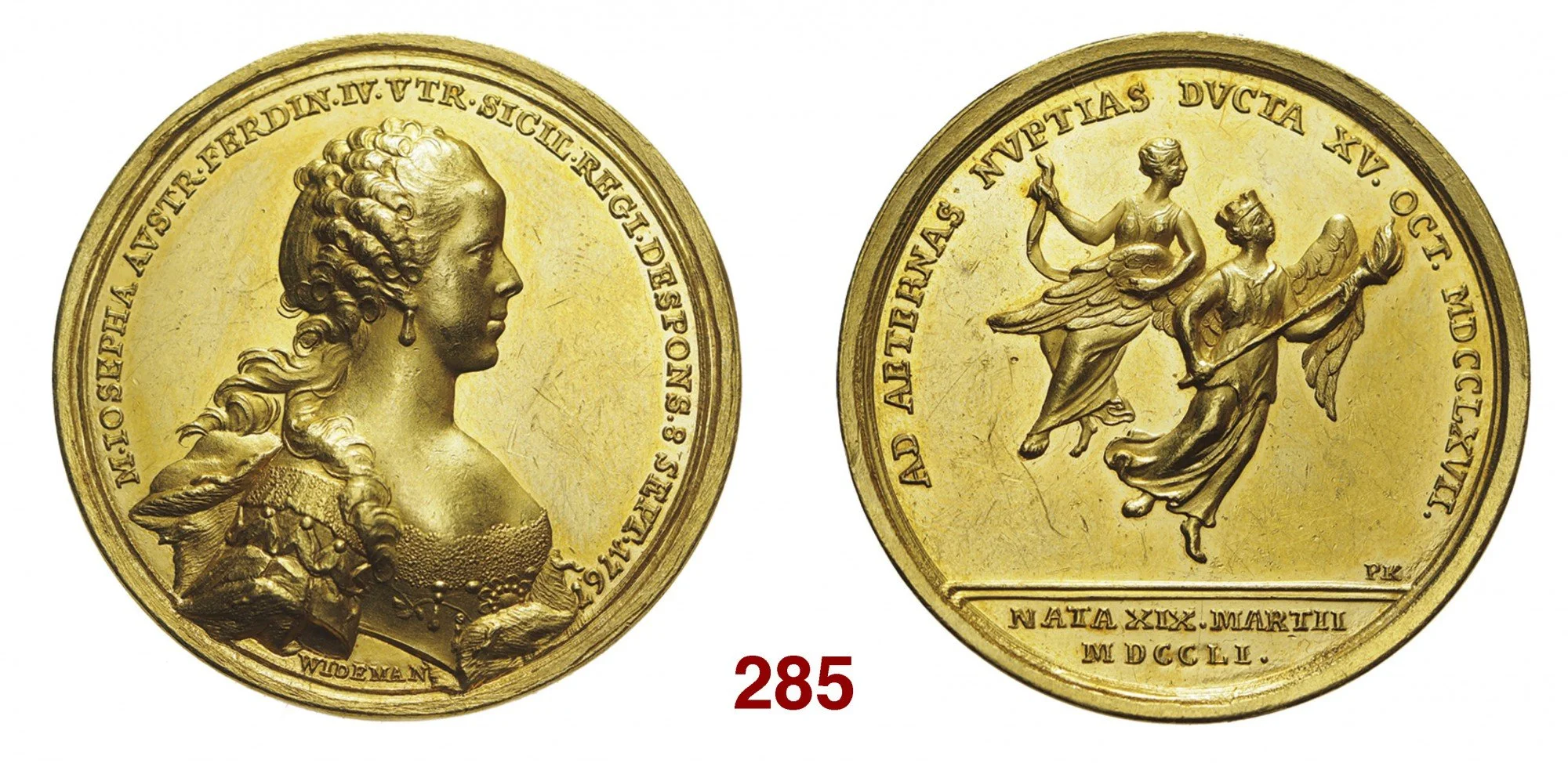 Morte di Maria Giuseppa d'Austria -22 1767 (Vienna)