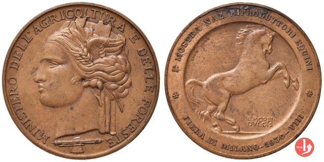 Mostra Riproduttori Equini alla Fiera di Milano -C- 1930