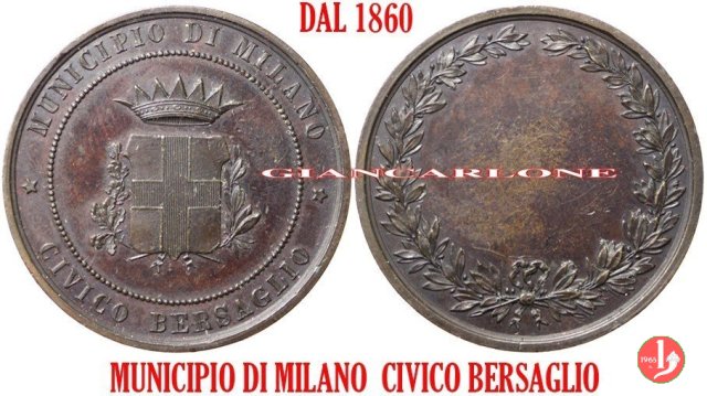 Municipio di Milano - Civico Bersaglio 1890