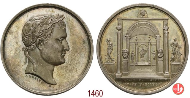 Museo Napoleone - Sala di Apollo -B370 1804 (Parigi)