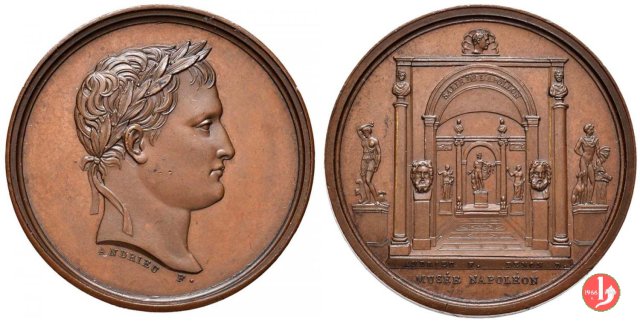 Museo Napoleone - Sala di Apollo -B370 1804 (Parigi)