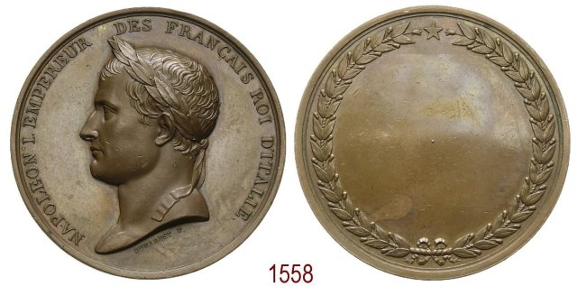 Napoleone Imperatore e Re d'Italia - Premio -B477 1805 (Parigi)