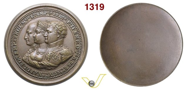 Napoleone, Maria Luisa e Francesco I 1810 -B993 1810