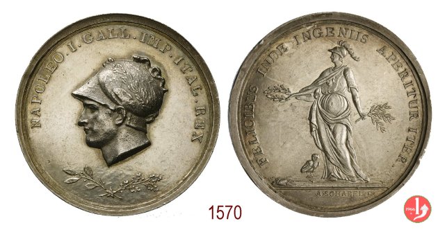 Napoleone Premio agli Studenti -V1889 1806 (Venezia)