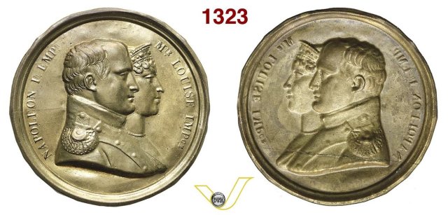 Napoleone e Maria Luigia 43mm -B1002 1810