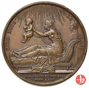 Nascita del Duca di Bordeaux 1820 -R283 1820