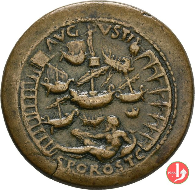 Nerone (54-68 dc) -Battaglia navale 1550