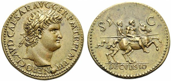 Nerone (54-68 dc) -Decvrsio -L17 1550