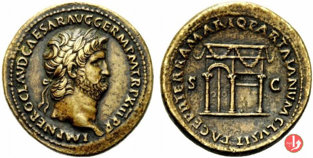 Nerone (54-68 dc) -Tempio di Giano 1550