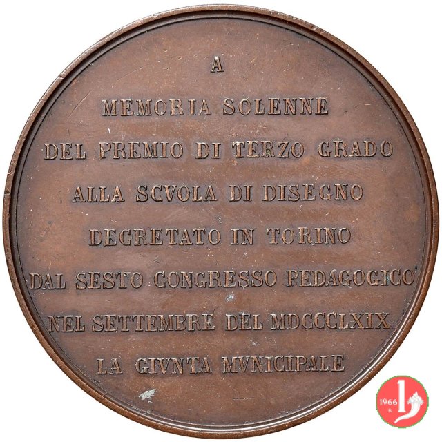 Novi Ligure - Premio Congresso Pedagogico 1869 1869