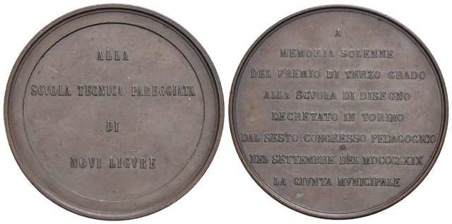 Novi Ligure - VI° Congresso Pedagogico Italiano 1869 1869