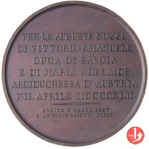 Nozze con Maria Adelaide 1842 1842