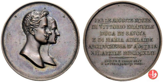 Nozze con Maria Adelaide 1842 1842