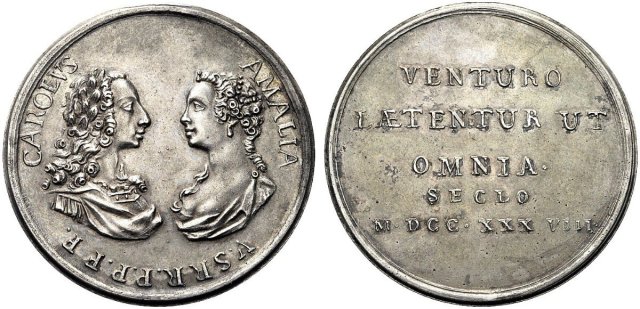 Nozze di Carlo e Maria Amalia -10 1738 (Napoli)