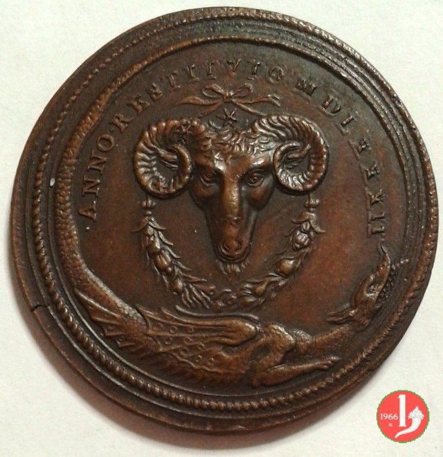 Nuovo Calendario Gregoriano -Mo787 1582