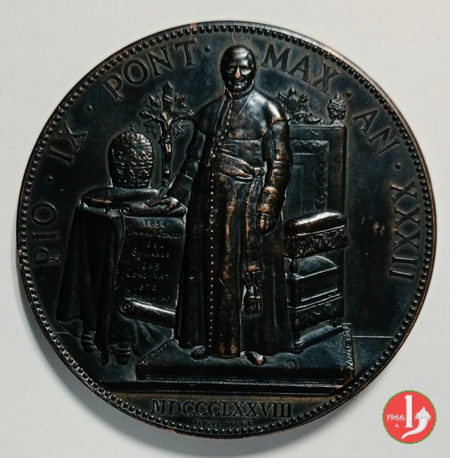 Omaggio Chiesa di Francia -B4 1878
