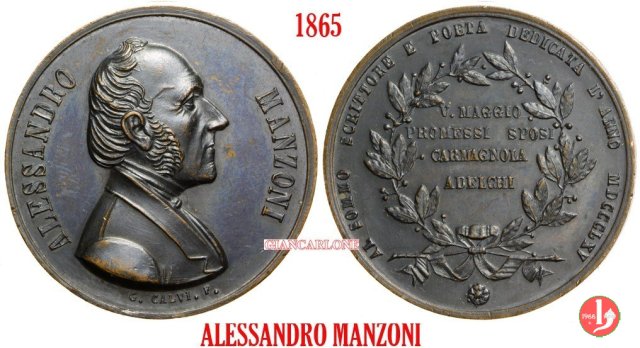 Omaggio a Alessandro Manzoni 1865 1865