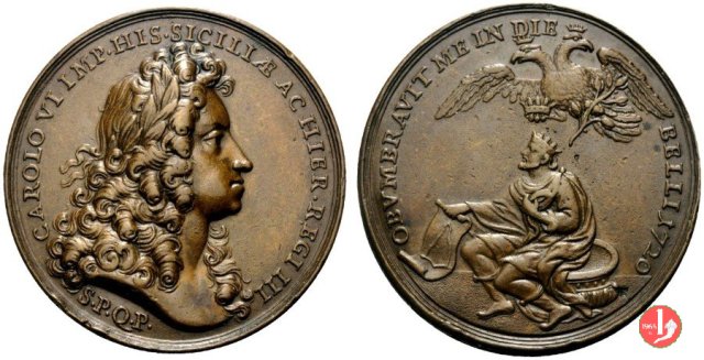 Omaggio del Senato di Palermo 1720 -S94 1720