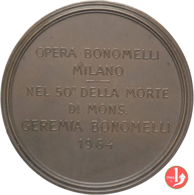 Opera Geremia Bonomelli 1964 1964