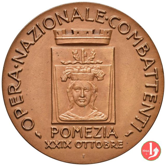 Opera Nazionale Combattenti - Pomezia -C- 1940 (Roma)