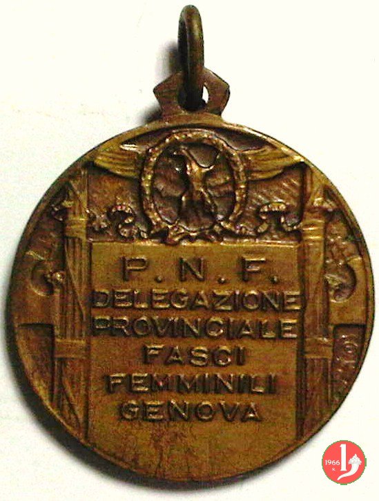 P.F.N. - Fasci Femminili Genova 22mm 1932