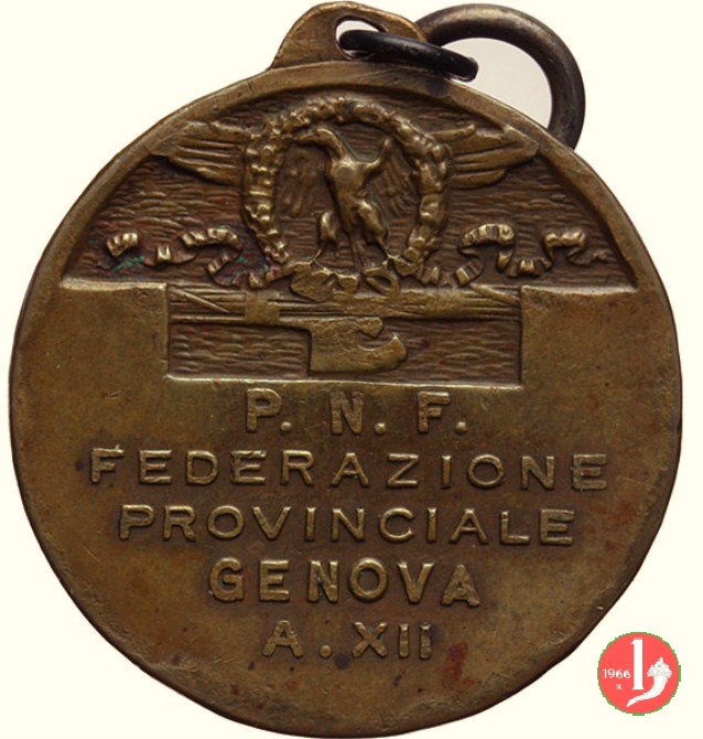 P.N.F. - Federazione Prov. Genova -C- 1934