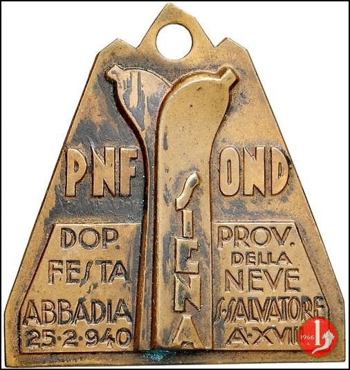 P.N.F. - OND Siena - Festa della Neve -C- 1940