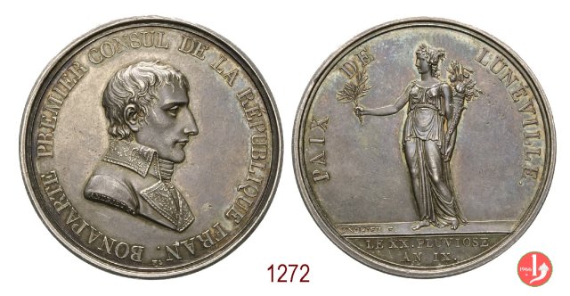 Pace di Luneville 1801 -B107 1801 (Parigi)