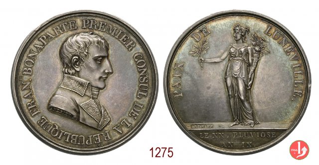 Pace di Luneville 1801 -B108 1801 (Parigi)