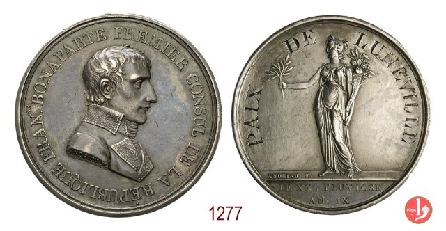 Pace di Luneville 1801 -B108var 1801 (Parigi)