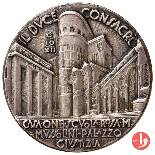 Palazzo di Giustizia di Monza 6-10-1934 -C- 1934
