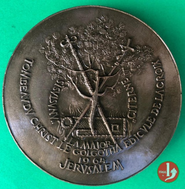 Paolo VI e Athenagora 81mm -C35 1964 (Parigi)