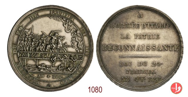 Passaggio del Po, Adda e Mincio 1796 -H736 1796 (Milano)