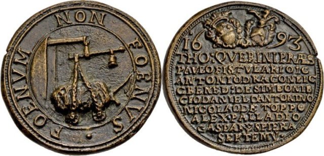 Pesa Pubblica del Fieno a Udine 1693 -V1095 1693