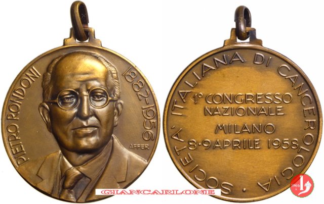 Pietro Rondoni - Soc. Italiana Cancerologia 1958 1958