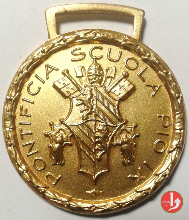 Pontificia Scuola Pio IX Roma 37mm 1970