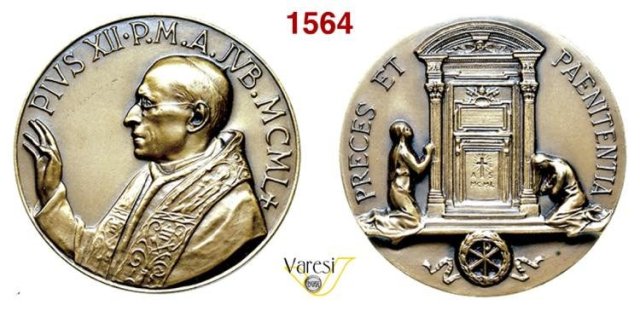 Porta Santa-Prece e penitenza -CM84 1949